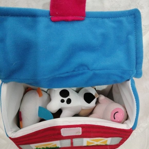 Carter's Toddler Preschool My Happy Barn Yard With Animals 7"X7" Plush - Picture 6 of 8